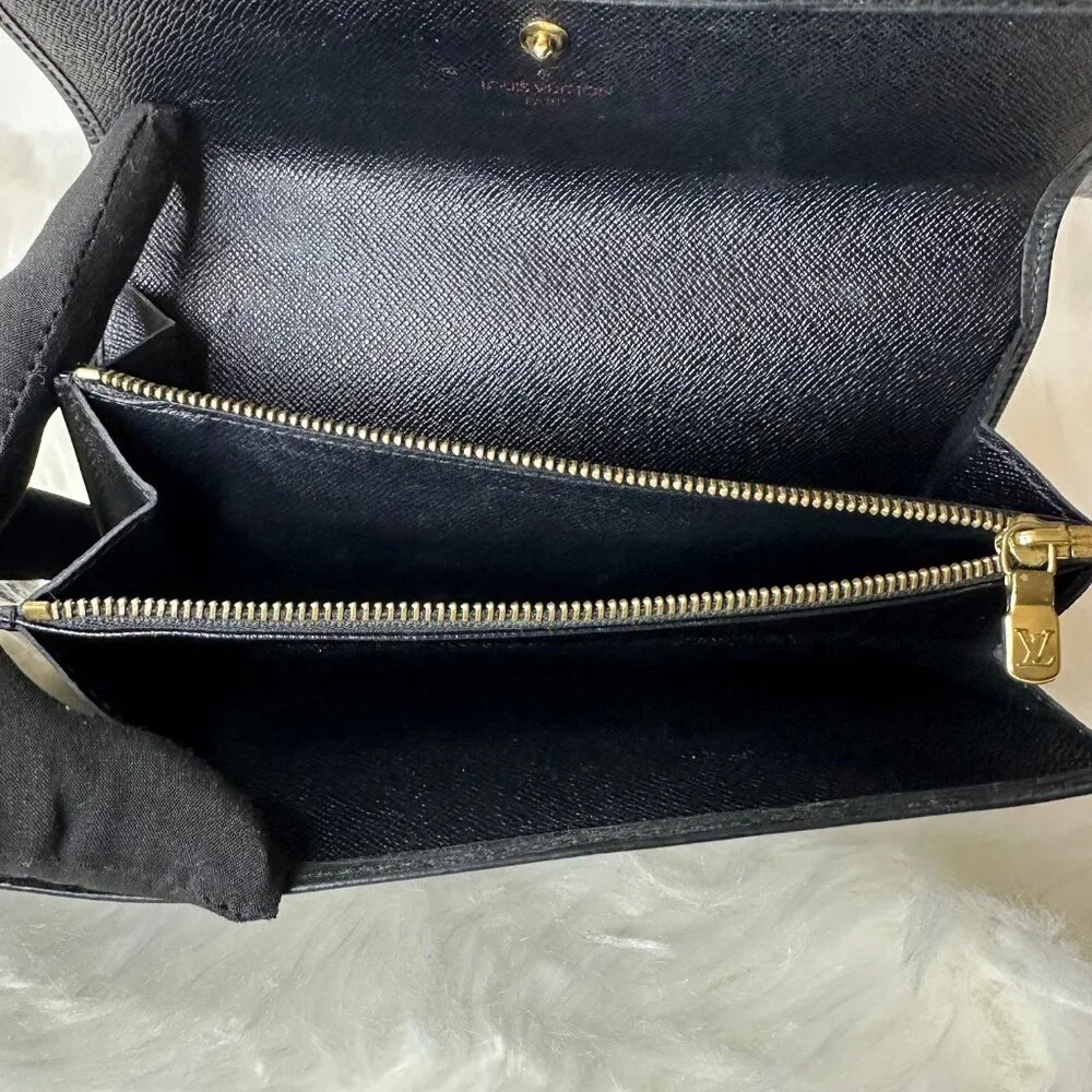 ❌SOLD❌Authentic Louis Vuitton Portefeuille Sarah Epi Leather Continental Wallet - Picture 10 of 14